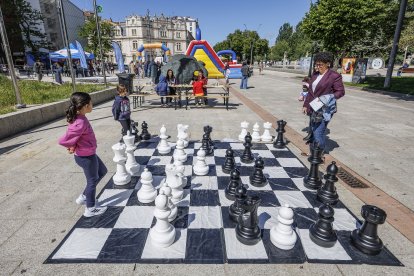 Instante de la I Fiesta del Deporte en Burgos.