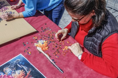Instante de la I Fiesta del Deporte en Burgos.