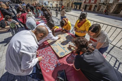 Instante de la I Fiesta del Deporte en Burgos.