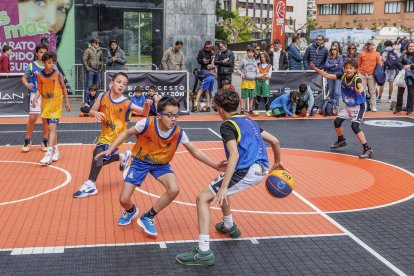 Instante de la I Fiesta del Deporte en Burgos.
