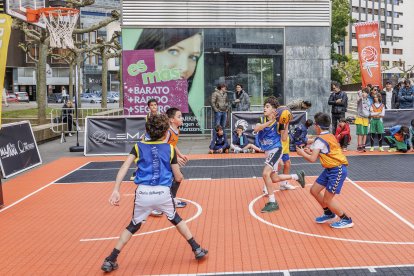 Instante de la I Fiesta del Deporte en Burgos.