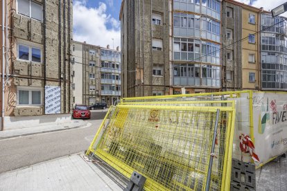 Avances en las obras de rehabilitación energética de la Barriada Inmaculada.