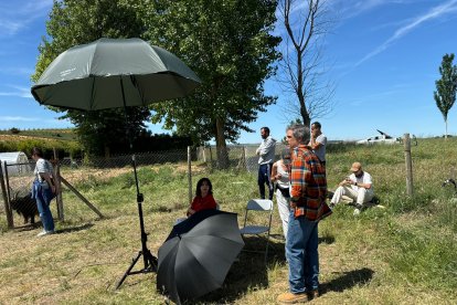 Rodaje en Ribera del Duero