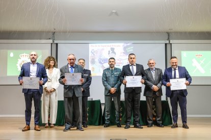El Día de la Seguridad Privada permitió reconocer la labor de 39 agentes en Burgos.