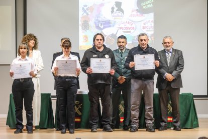 El Día de la Seguridad Privada permitió reconocer la labor de 39 agentes en Burgos.