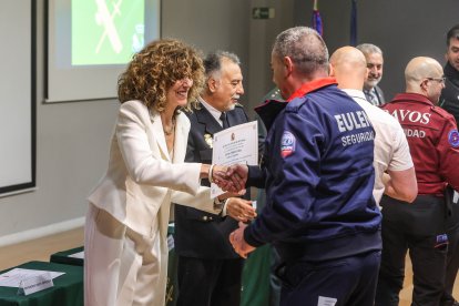 El Día de la Seguridad Privada permitió reconocer la labor de 39 agentes en Burgos.