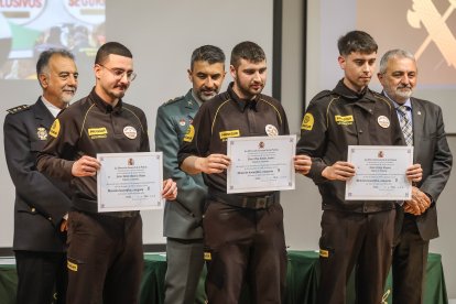 El Día de la Seguridad Privada permitió reconocer la labor de 39 agentes en Burgos.