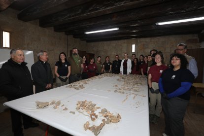 Equipo internacional de arqueólogos y estudiantes trabaja para desentrañar los secretos de cientos de personas enterradas allí entre los siglos XII y XV