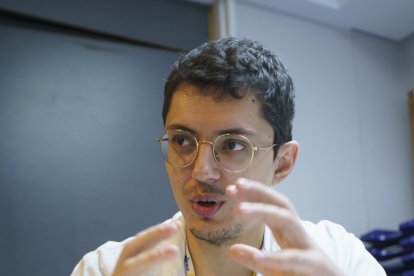 Eduardo Martínez, MIR de urología en el hospital del Bierzo