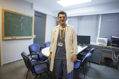 Eduardo Martínez, MIR de urología en el hospital del Bierzo