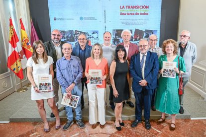 Presentación del libro sobre la Transición en Burgos.