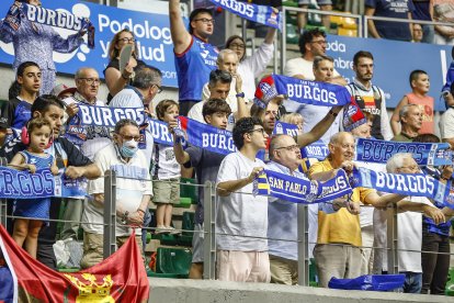Imagen del partido entre el San Pablo Burgos y Coviran Granada.