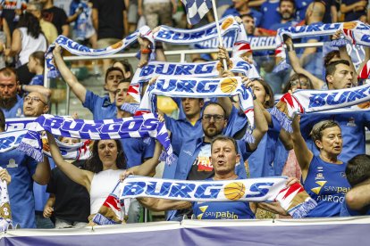 Imagen del partido entre el San Pablo Burgos y Coviran Granada.
