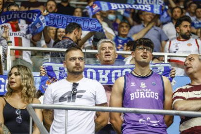 Imagen del partido entre el San Pablo Burgos y Coviran Granada.