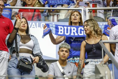 Imagen del partido entre el San Pablo Burgos y Coviran Granada.