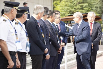 El director general de la Policía, Francisco Pardo Piqueras, inaugura la VI edición de C1b3rWall en la Escuela Nacional de Policía. El acto podrá seguirse en streaming a través del canal de Youtube de la Policía Nacional