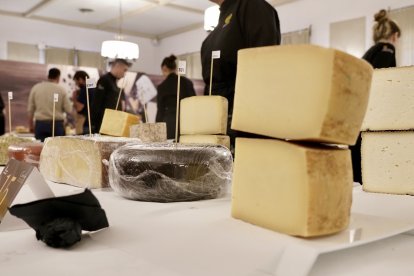 La consejera en funciones de Agricultura, Ganadería y Desarrollo Rural, María González Corral, asiste a la sesión de cata de los Cincho International ‘Cheese Awards 2026’