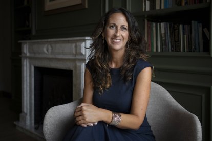 La escritora María Oruña.