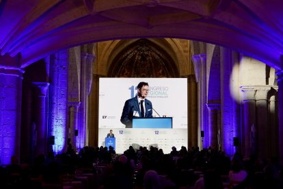 Intervención de Gerardo Cuartero, director territorial de Castilla y León, en la Asamblea  Extraordinaria de Empresa Familiar de Castilla y León