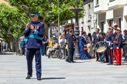 Recreación histórica de la visita de Alfonso XIII a Burgos con motivo del eclipse de 1905.