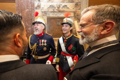Recreación histórica de la visita de Alfonso XIII a Burgos con motivo del eclipse de 1905.