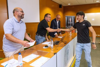 Imagen de la entrega de premios.