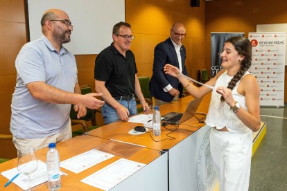 Imagen de la entrega de premios.