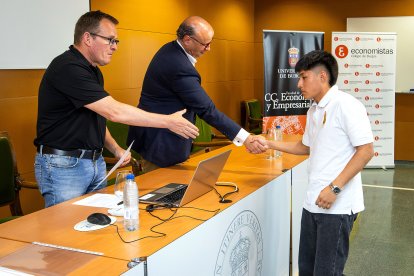 Imagen de la entrega de premios.