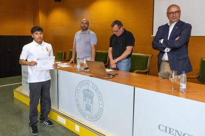 Imagen de la entrega de premios.