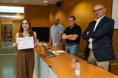 Imagen de la entrega de premios.