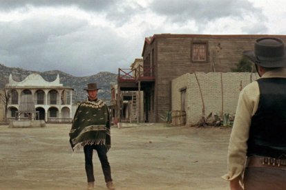 Clint Eastwood, en 'Por un puñado de dólares'.