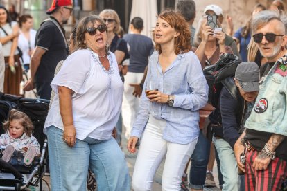 Instante de la fiesta preParral organizada por El Pez y Encarna's.