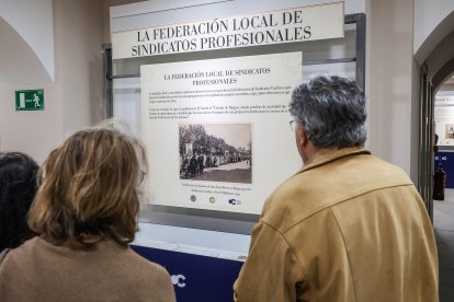 Imagen de la exposición que acoge el Consulado del Mar.