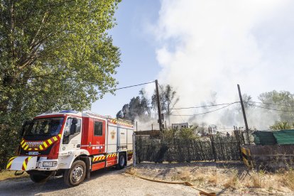 Imagen del incendio.
