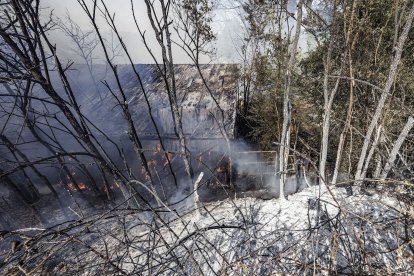 Imagen del incendio.