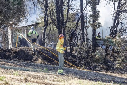 Imagen del incendio.