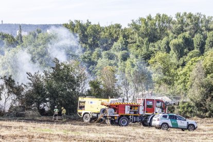 Imagen del incendio.