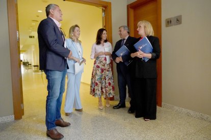 Reunión de la Junta de Portavoces de las Cortes de Castilla y León