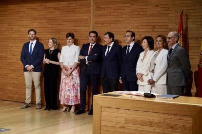 Toma de posesión de la secretaria general de las consejería de Industria, Universidades, Empleo y Comercio,