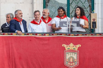 Imagen del inicio de las fiestas mayores de Burgos.