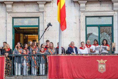 Imagen del inicio de las fiestas mayores de Burgos.