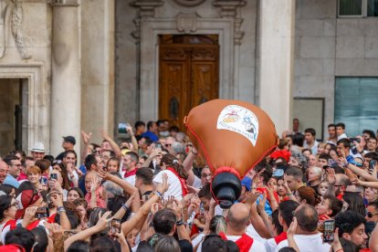 Imagen del inicio de las fiestas mayores de Burgos.