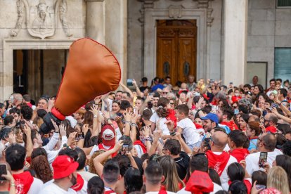 Imagen del inicio de las fiestas mayores de Burgos.