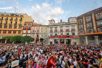 Imagen del inicio de las fiestas mayores de Burgos.