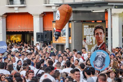 Imagen del inicio de las fiestas mayores de Burgos.