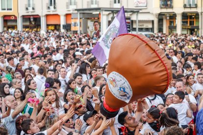 Imagen del inicio de las fiestas mayores de Burgos.