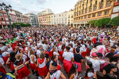Imagen del inicio de las fiestas mayores de Burgos.