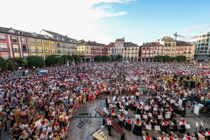 Imagen del inicio de las fiestas mayores de Burgos.