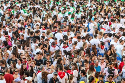Imagen del inicio de las fiestas mayores de Burgos.
