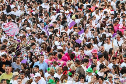 Imagen del inicio de las fiestas mayores de Burgos.